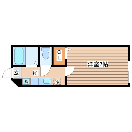 サンライト青山の物件間取画像